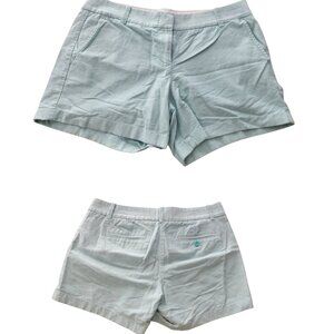 J.Crew Broken In 5" Aqua Blue Chino Preppy Shorts